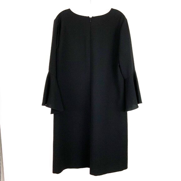 Lafayette 148 New York Holly Bell-Sleeve Shift Dress. - Picture 6 of 16